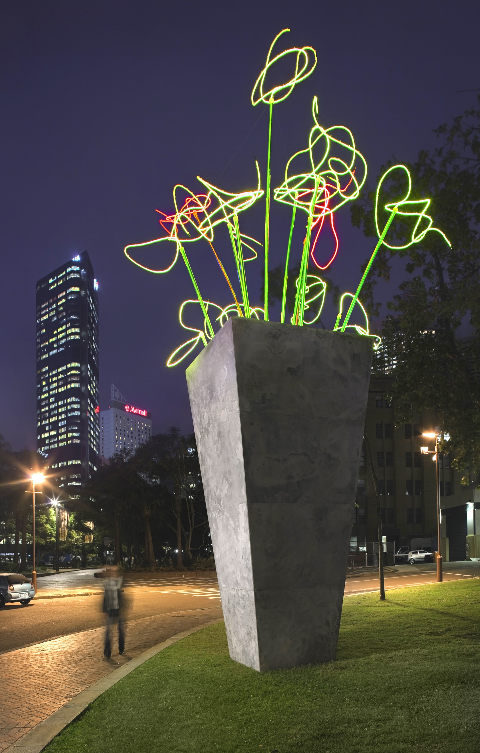 Warren Langley Light Sculpture MCA